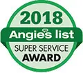 Super Service Award by Angies List Best HVAC Service Provider in 2011