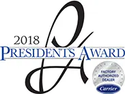 Carrier 2018 President's Award Winner